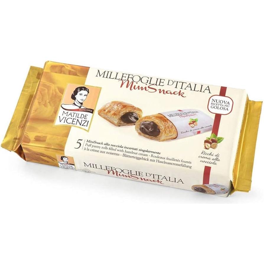 Matilde Vicenzi Mini Snack Haselnusscreme 125g foodpipe [Lebensmittel-Lieferservice Rostock]