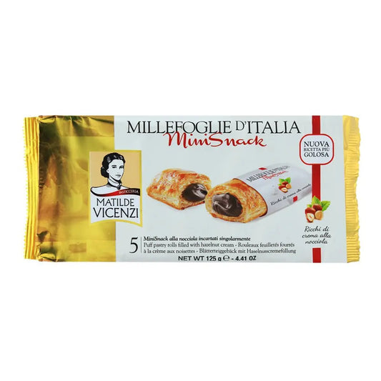 Matilde Vicenzi Mini Snack Konditoreicreme 125g foodpipe [Lebensmittel-Lieferservice Rostock]