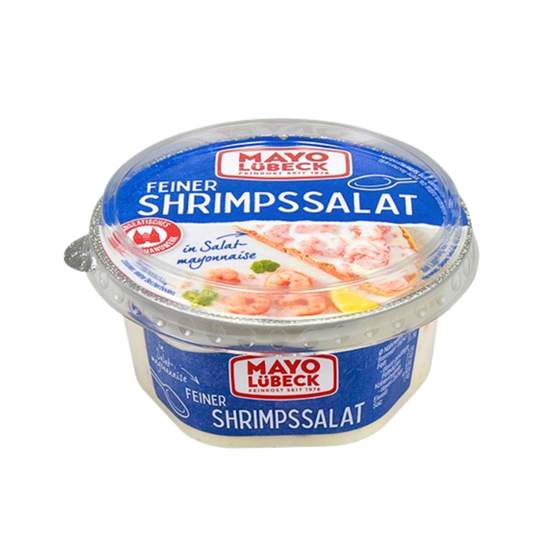 Mayo Feinkost Feiner Shrimpssalat 150g foodpipe [Lebensmittel-Lieferservice Rostock]