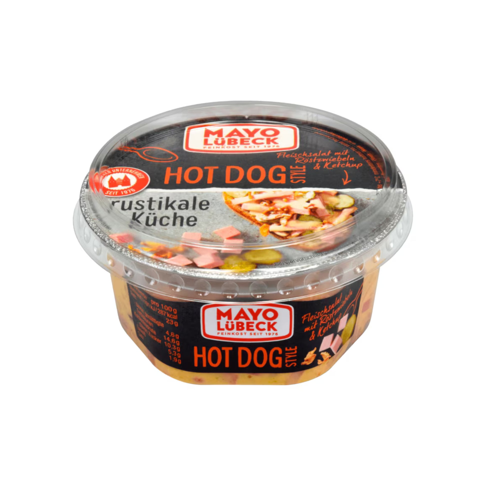 Mayo Fleischsalat Hot Dog Style 150g foodpipe [Lebensmittel-Lieferservice Rostock]