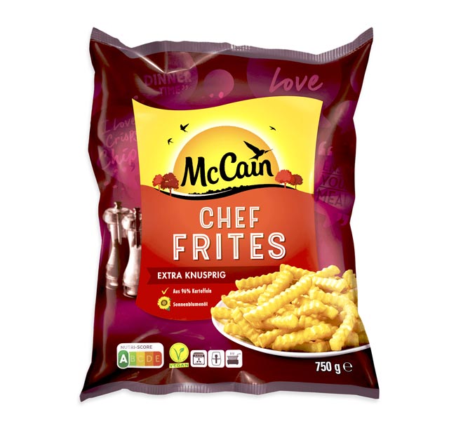 McCain Chef Frites 750g foodpipe [Lebensmittel-Lieferservice Rostock]