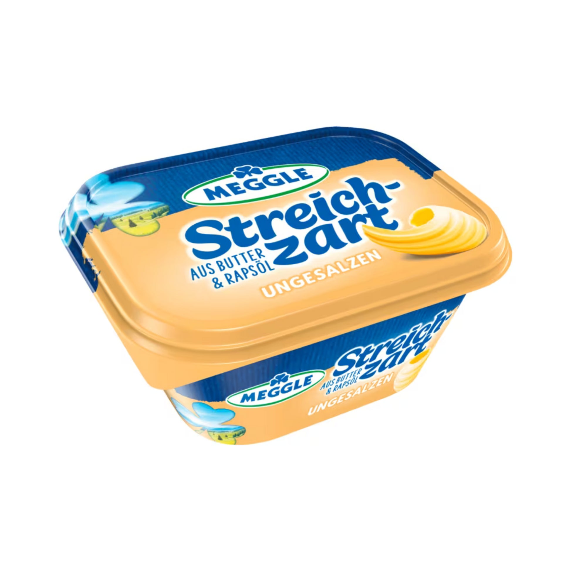 Meggle Streichzart ungesalzen 250g foodpipe [Lebensmittel-Lieferservice Rostock]