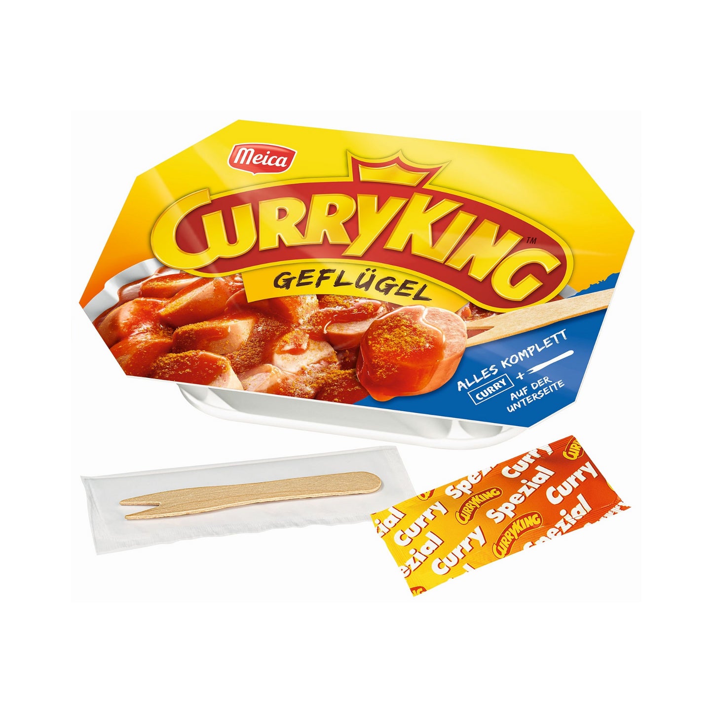 Meica Curryking Geflügel 220g foodpipe [Lebensmittel-Lieferservice Rostock]