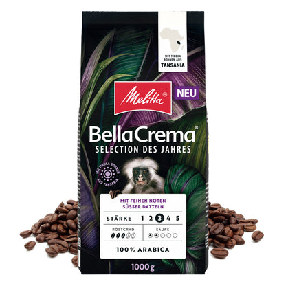 Melitta Bellacrema Selection des Jahres 1kg foodpipe [Lebensmittel-Lieferservice Rostock]