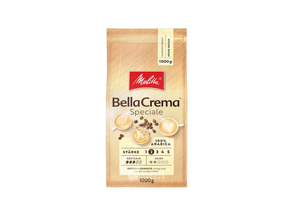 Melitta Bellacrema Speziale 1kg foodpipe [Lebensmittel-Lieferservice Rostock]