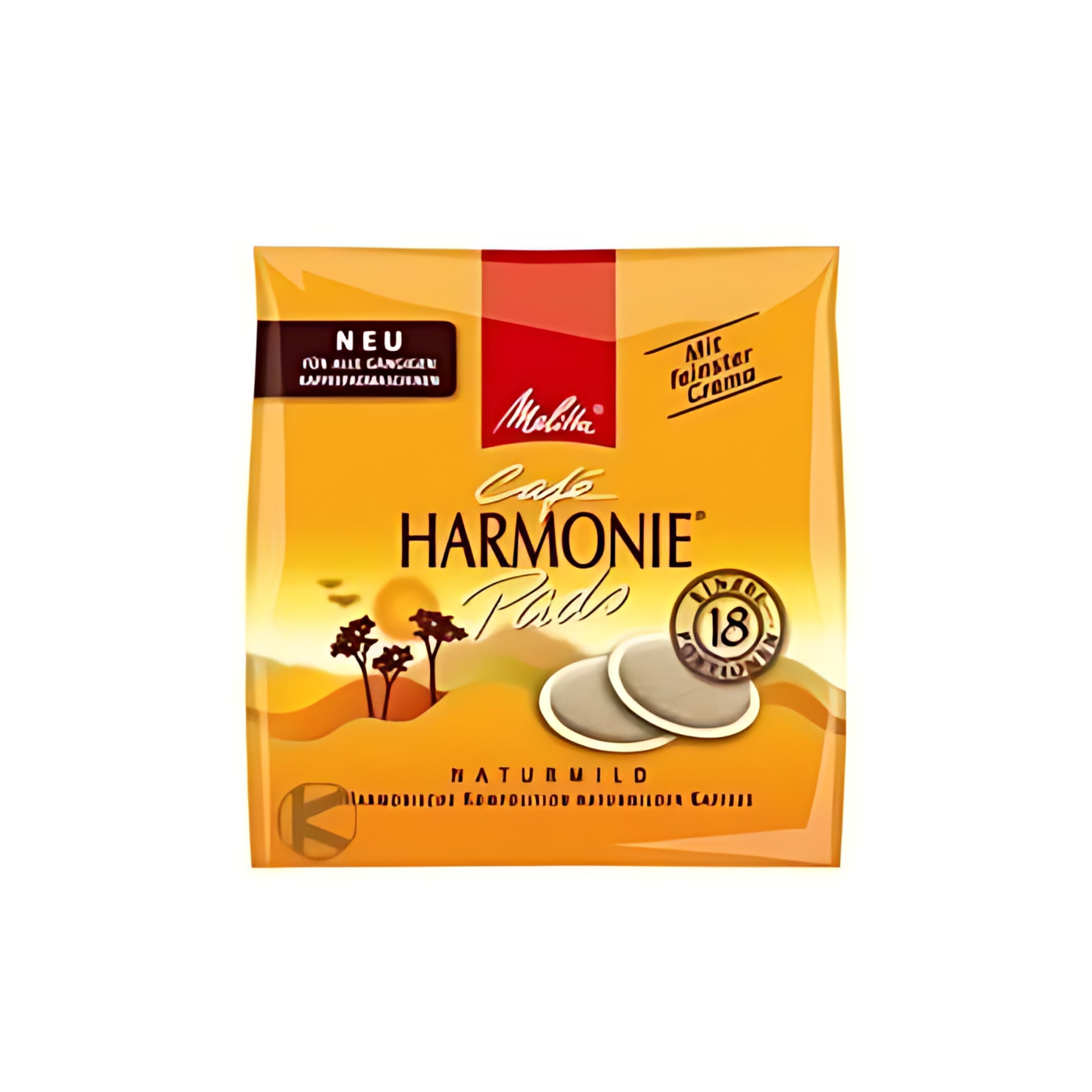 Melitta Cafe Harmonie Pads 16ST 112g foodpipe [Lebensmittel-Lieferservice Rostock]