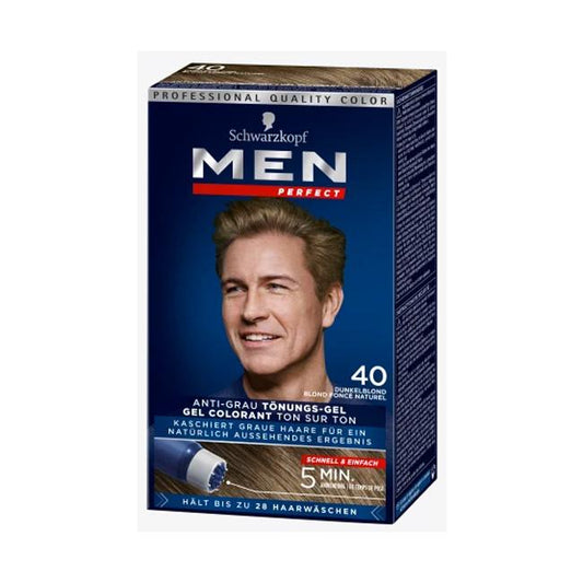 Men Perfect Tönungs-Gel 40 natur dunkelblond 80ml foodpipe [Lebensmittel-Lieferservice Rostock]