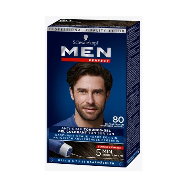Men Perfect Tönungs-Gel 80 natur schwarzbraun 80ml foodpipe [Lebensmittel-Lieferservice Rostock]