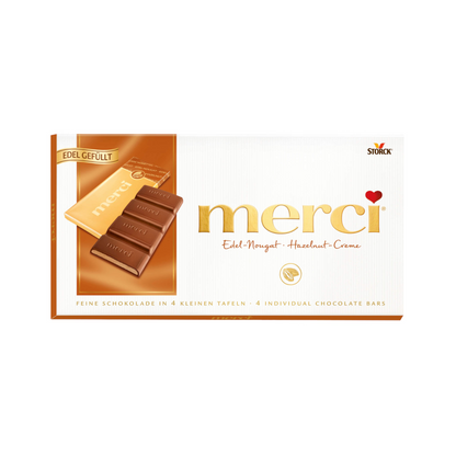 Merci Edel-Nougat 112g foodpipe [Lebensmittel-Lieferservice Rostock]