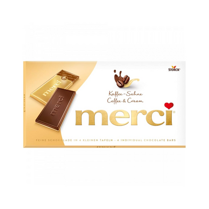 Merci Kaffee-Sahne 100g foodpipe [Lebensmittel-Lieferservice Rostock]