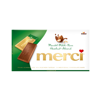 Merci Mandel-Milch-Nuss 100g foodpipe [Lebensmittel-Lieferservice Rostock]