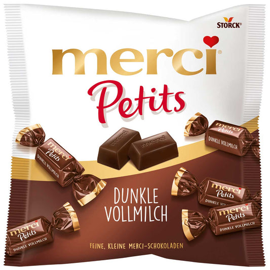 Merci Petits Dunkle Vollmilch 125g foodpipe [Lebensmittel-Lieferservice Rostock]