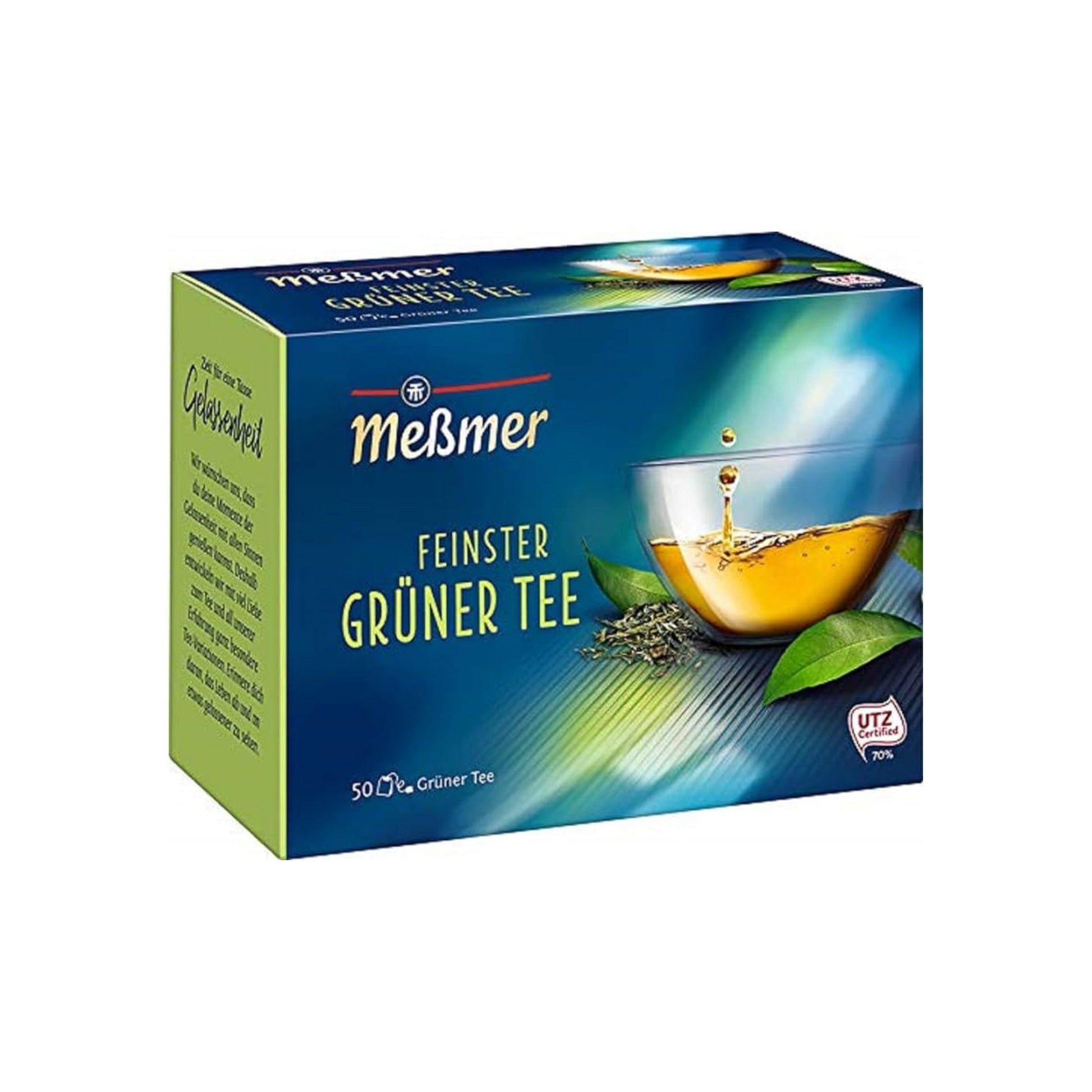 Meßmer Grüner Tee 50x1,75g foodpipe [Lebensmittel-Lieferservice Rostock]