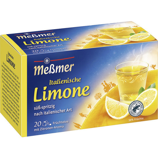 Meßmer Italienische Limone 20ST 50g foodpipe [Lebensmittel-Lieferservice Rostock]