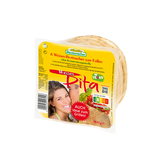 Mestemacher Weizen-Pita 400g foodpipe [Lebensmittel-Lieferservice Rostock]