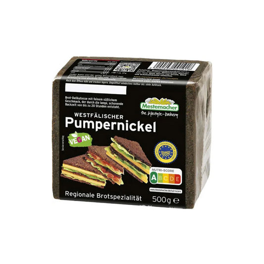 Mestemacher Westfälischer Pumpernickel 500g foodpipe [Lebensmittel-Lieferservice Rostock]