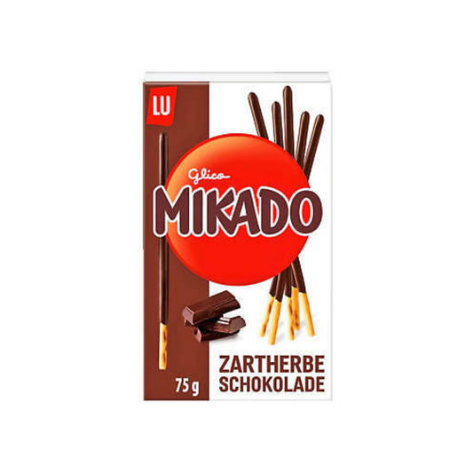 Mikado Sticks Zartherbe Schokolade 75g foodpipe [Lebensmittel-Lieferservice Rostock]