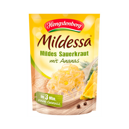 Mildessa Mildes Sauerkraut mit Ananas 400g foodpipe [Lebensmittel-Lieferservice Rostock]