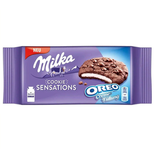 Milka Cookies Sensation Oreo 156g foodpipe [Lebensmittel-Lieferservice Rostock]