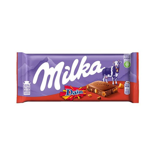 Milka Daim 100g foodpipe [Lebensmittel-Lieferservice Rostock]