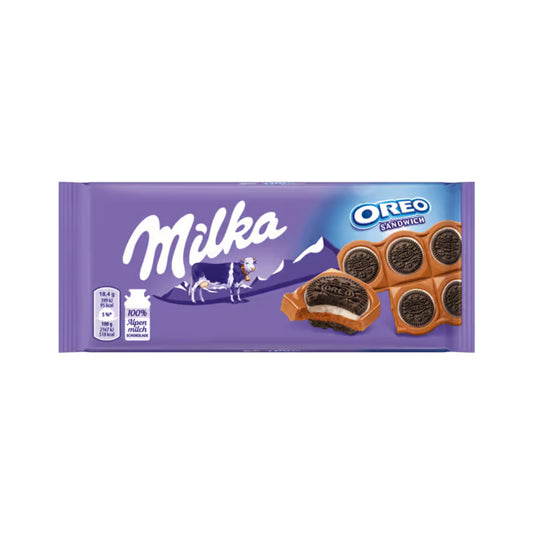 Milka Oreo Sandwichtafel 92g foodpipe [Lebensmittel-Lieferservice Rostock]