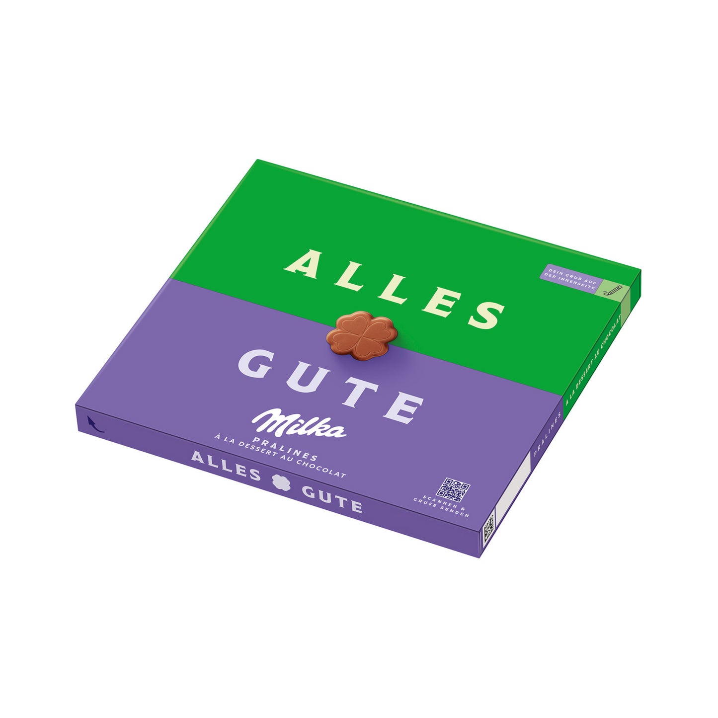 Milka Pralines Alles Gute 110g foodpipe [Lebensmittel-Lieferservice Rostock]