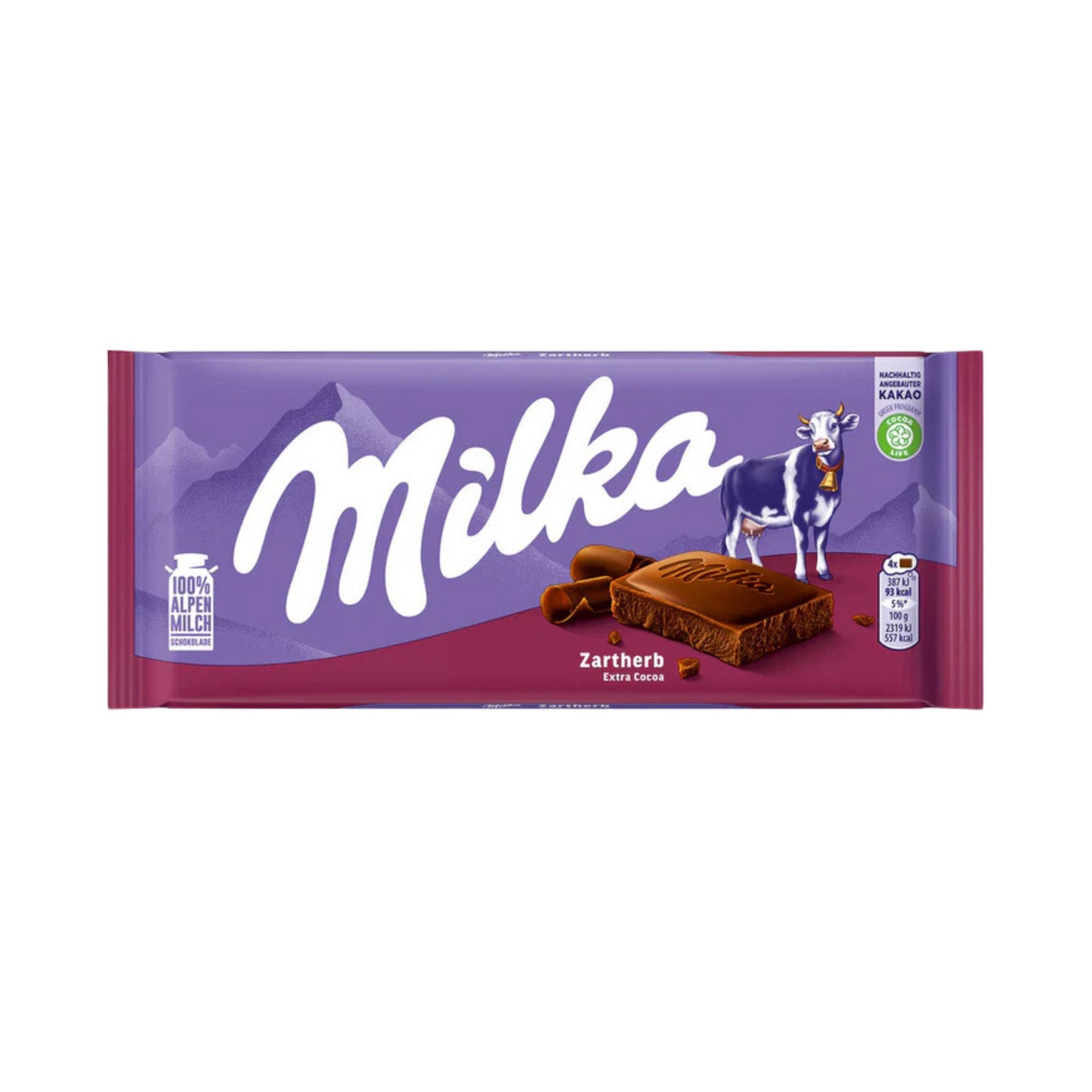 Milka Zartherb 100g foodpipe [Lebensmittel-Lieferservice Rostock]