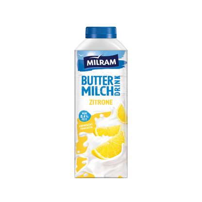 Milram Buttermilch Drink Zitrone 750g foodpipe [Lebensmittel-Lieferservice Rostock]