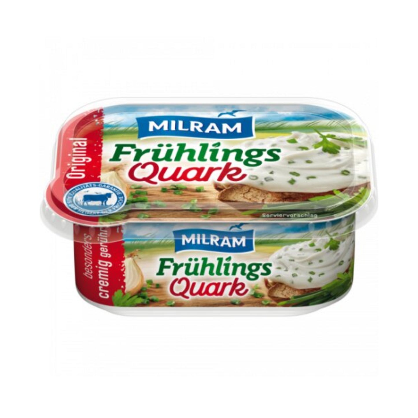 Milram Frühlingsquark 40% Fettstufe 185g foodpipe [Lebensmittel-Lieferservice Rostock]