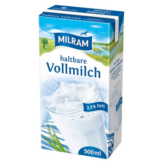 Milram H-Milch 3,5% 0,5l foodpipe [Lebensmittel-Lieferservice Rostock]
