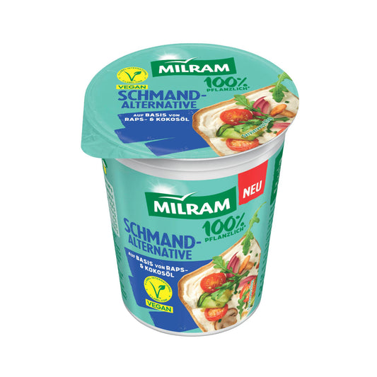 Milram Schmand-Alternative vegan 200g foodpipe [Lebensmittel-Lieferservice Rostock]