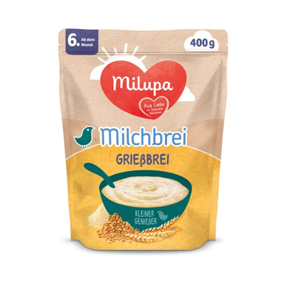 Milupa Miluvit Milchbrei Grießbrei mit 6 Monaten 400g foodpipe [Lebensmittel-Lieferservice Rostock]