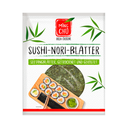 Ming Chu Nori Blätter Seetang geröstet 10BL foodpipe [Lebensmittel-Lieferservice Rostock]