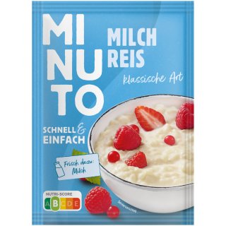 Minuto Milchreis klassisch 114g foodpipe [Lebensmittel-Lieferservice Rostock]