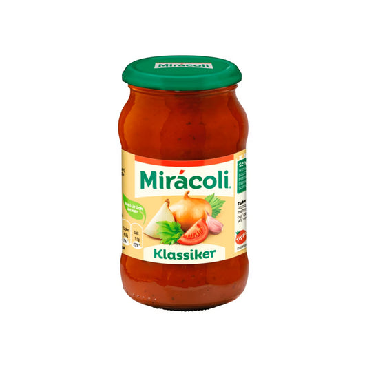 Miracoli Pasta Sauce Klassiker 400g foodpipe [Lebensmittel-Lieferservice Rostock]