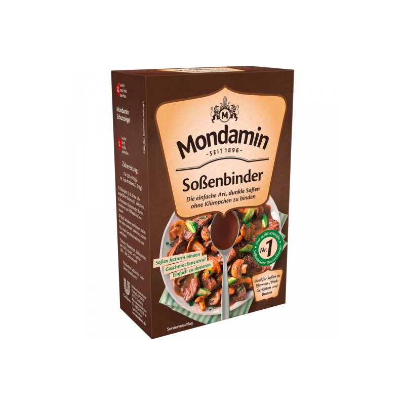 Mondamin Soßenbinder zum Andicken von dunklen Saucen 250g foodpipe [Lebensmittel-Lieferservice Rostock]