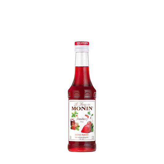 Monin Erdbeere Sirup 0,25l foodpipe [Lebensmittel-Lieferservice Rostock]