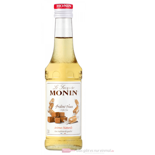 Monin Praline Nuss Sirup 0,25l foodpipe [Lebensmittel-Lieferservice Rostock]