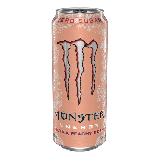 Monster Energy Ultra Peach 0,5l DPG foodpipe [Lebensmittel-Lieferservice Rostock]