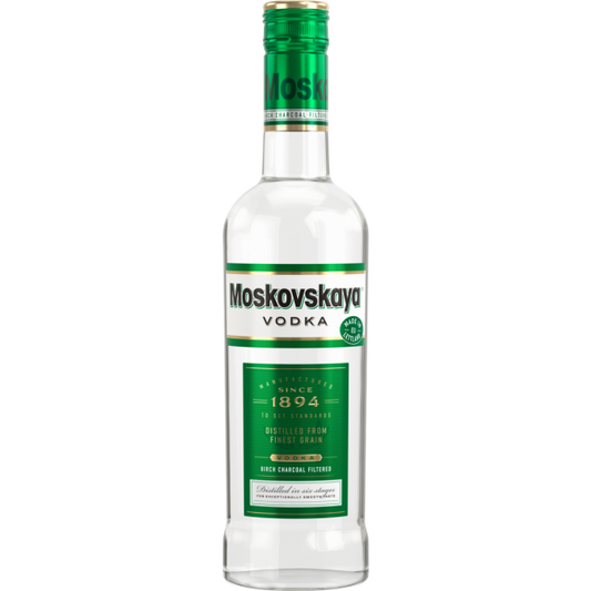 Moskovskaya Vodka 38% 0,5l foodpipe [Lebensmittel-Lieferservice Rostock]