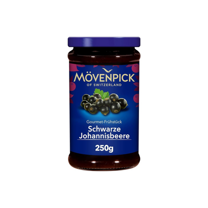 Mövenpick Schwarze Johannisbeere 250g foodpipe [Lebensmittel-Lieferservice Rostock]