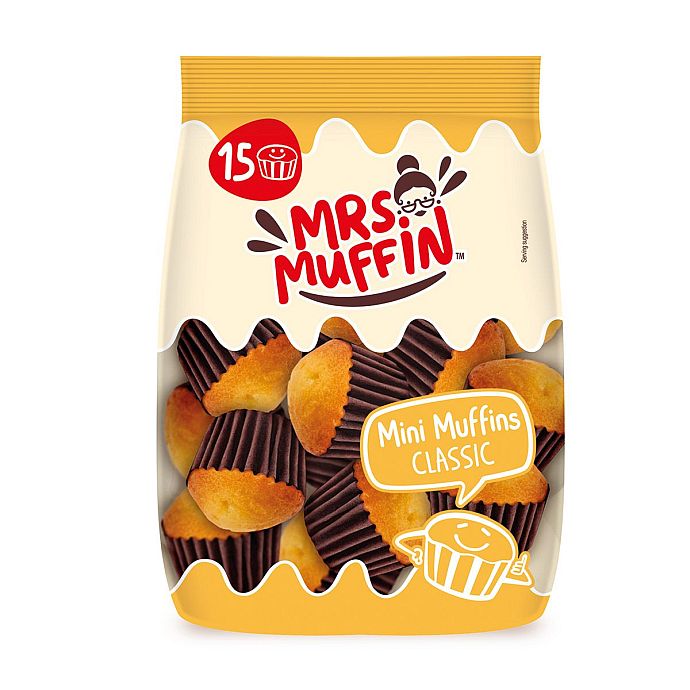 Mrs.Muffin Mini Muffins Classic 15ST 225g foodpipe [Lebensmittel-Lieferservice Rostock]
