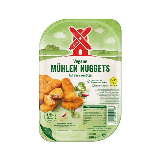 Mühlen Nuggets vegan klassisch 180g foodpipe [Lebensmittel-Lieferservice Rostock]