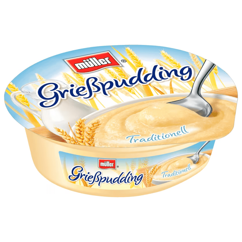 Müller Grießpudding Traditionell 200g foodpipe [Lebensmittel-Lieferservice Rostock]