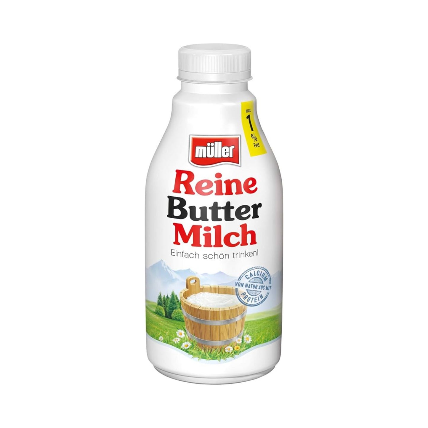 Müller Reine Buttermilch Becher 500g foodpipe [Lebensmittel-Lieferservice Rostock]