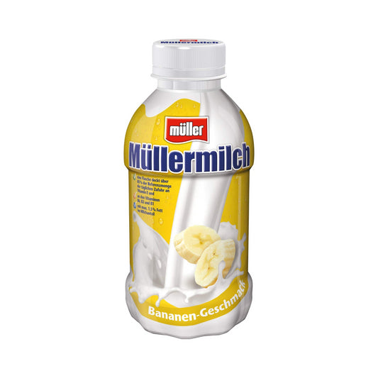 Müllermilch Banane 400ml DPG foodpipe [Lebensmittel-Lieferservice Rostock]