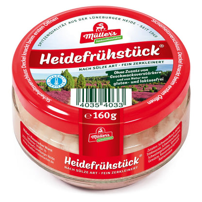 Müllers Hausmacher Heidefrühstück nach Sülze-Art 160g foodpipe [Lebensmittel-Lieferservice Rostock]