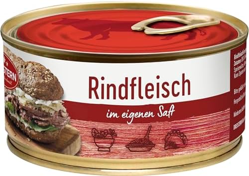 Müllers Rindfleisch im eigenen Saft 400g foodpipe [Lebensmittel-Lieferservice Rostock]