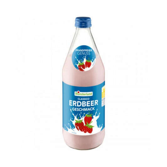 Münsterland Classico Erdbeer-Drink 500ml foodpipe [Lebensmittel-Lieferservice Rostock]