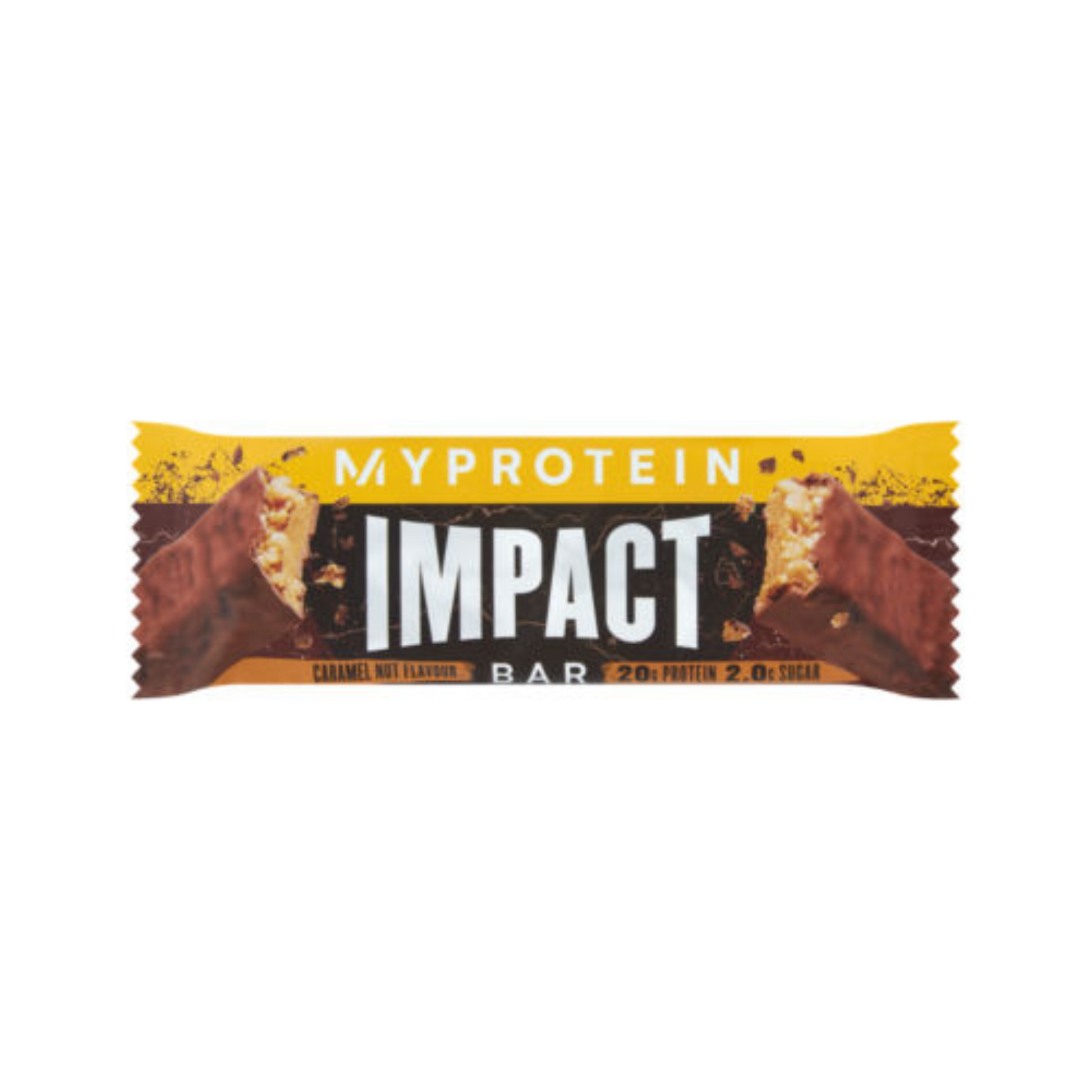 MyProtein Impact Caramel Nut Bar 58g foodpipe Rostock [Lebensmittel-Lieferservice Rostock]